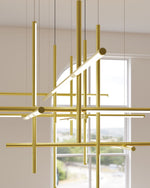 Geometric Linear Pendant Lamp