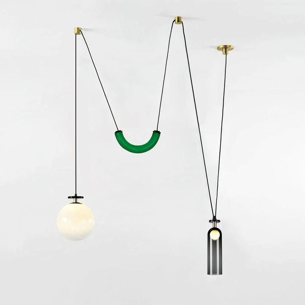 Geometric Shape Art Modern Chandelier