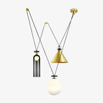 Geometric Shape Art Modern Chandelier