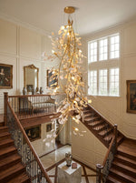 Gingko Cascade Branch Chandelier