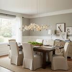 Porcelain Gingko Chandelier