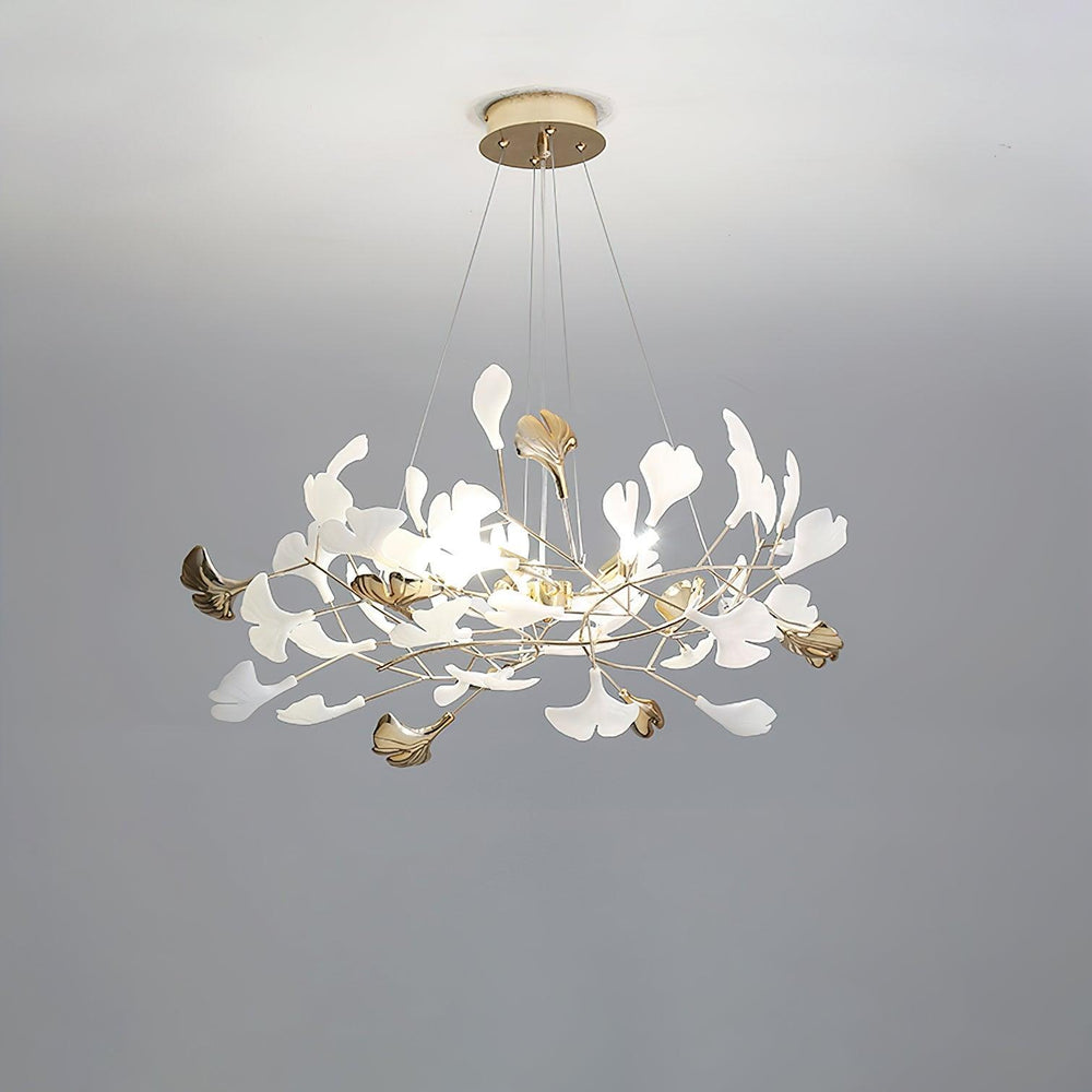 Gingko Wreath Chandelier