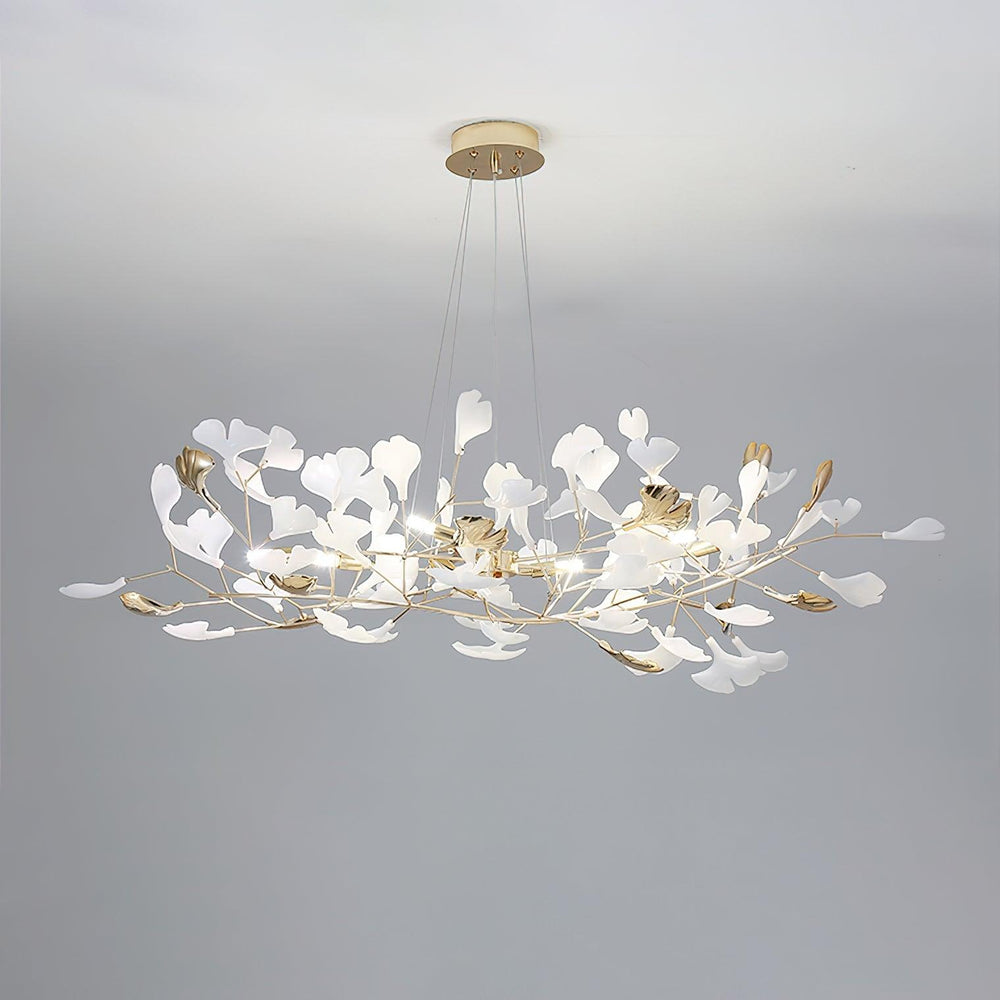 Gingko Wreath Chandelier