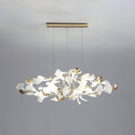 Gingko Bough Round Chandelier