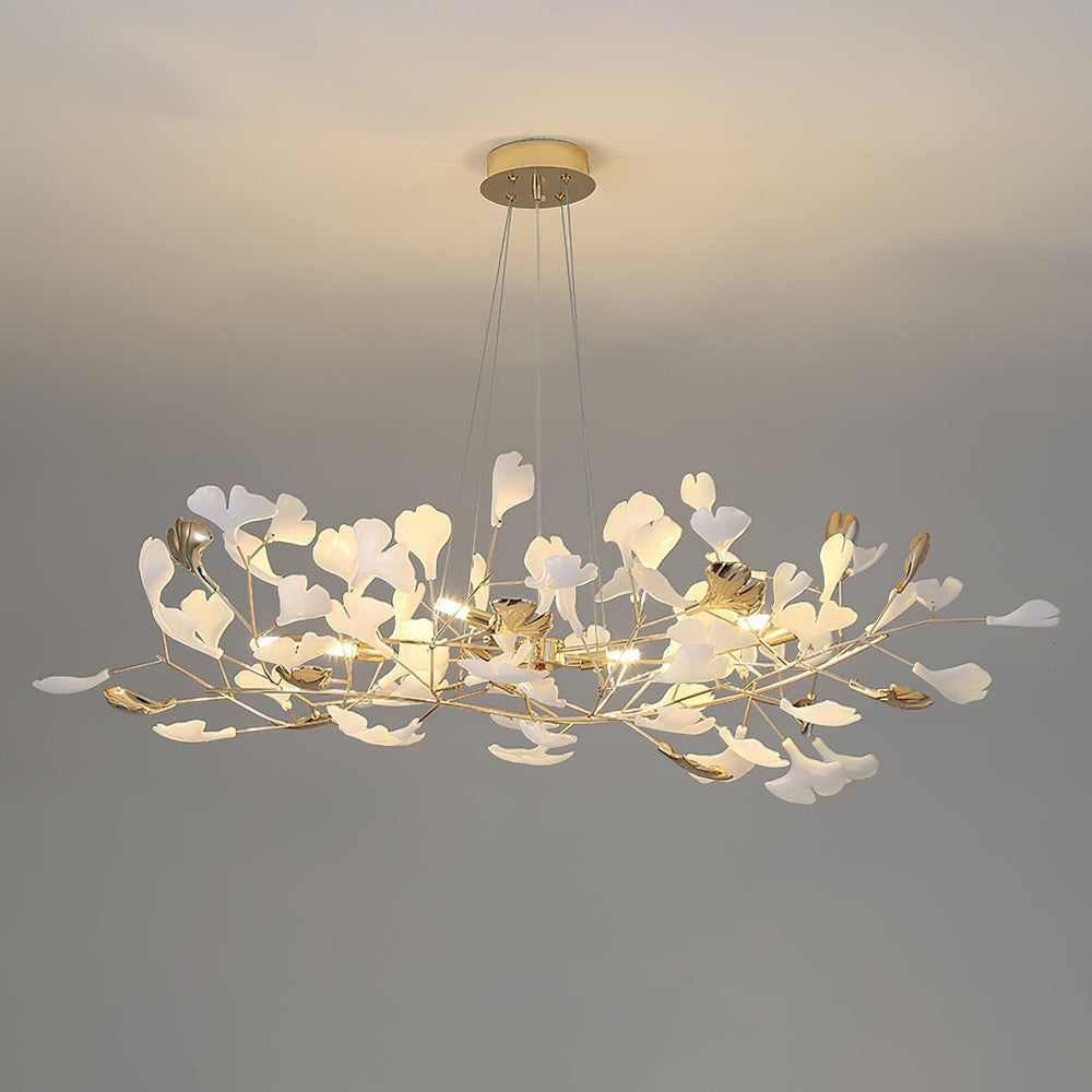 Gingko Wreath Chandelier