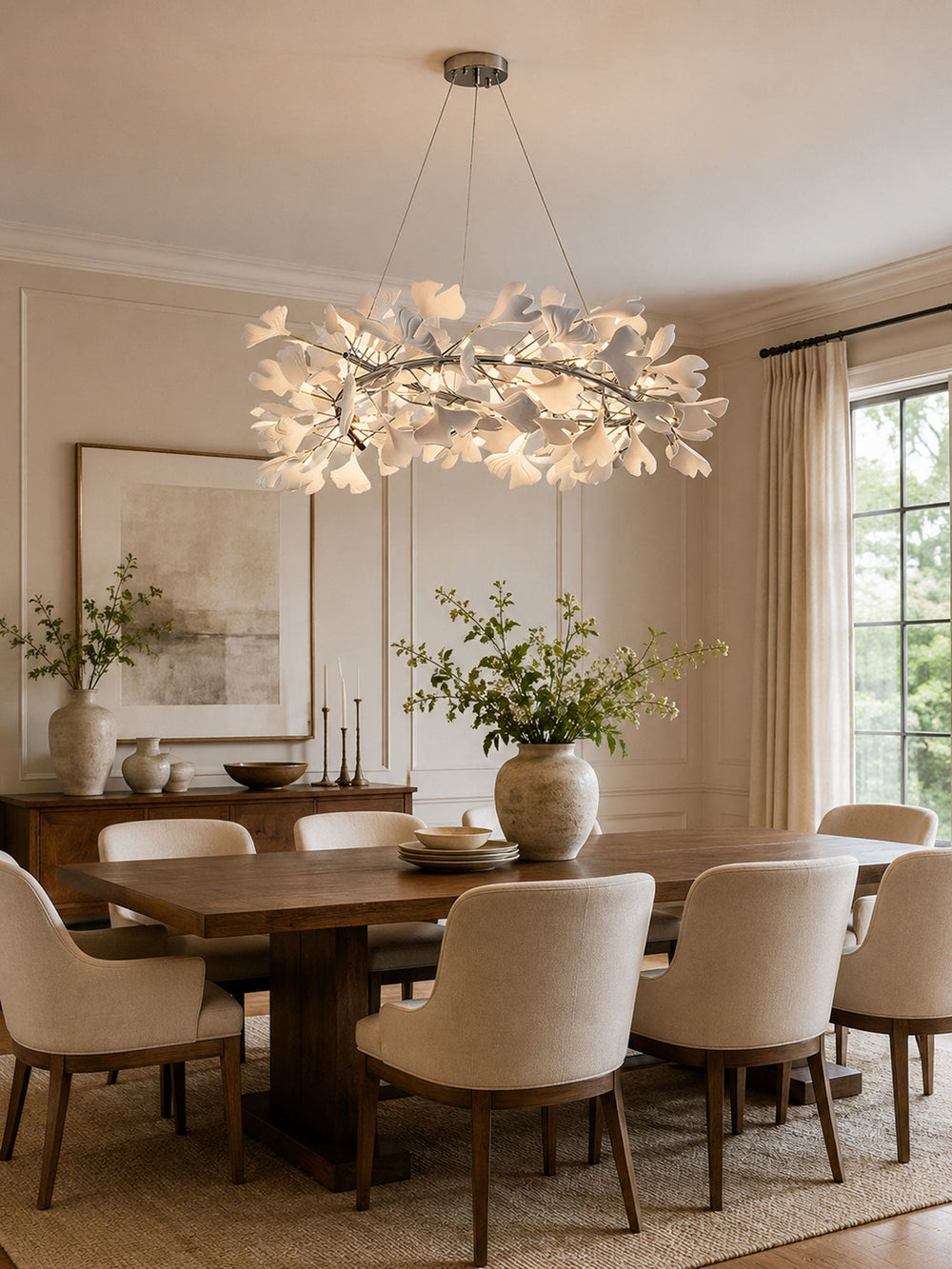 Gingko Halo Chandelier