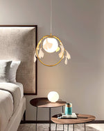 Gingko Halo Glass Pendant Lamp