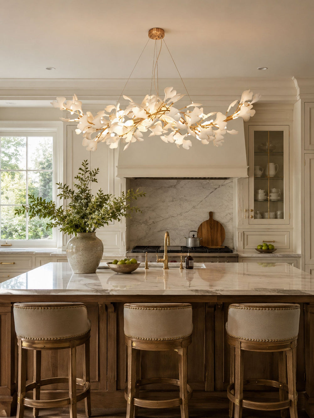 Gingko Wing Chandelier