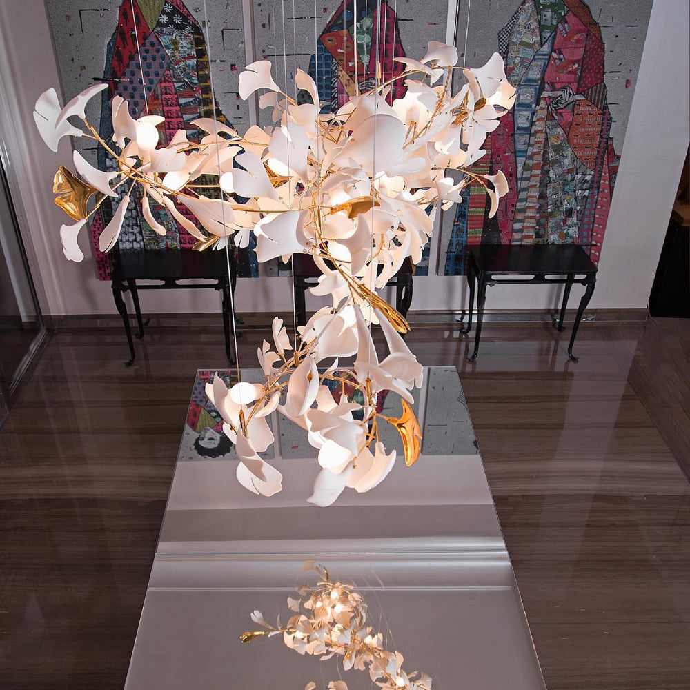 Gingko Bloom Chandelier
