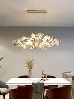 Gingko Bough Round Chandelier