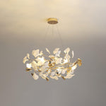 Gingko Bough Round Chandelier