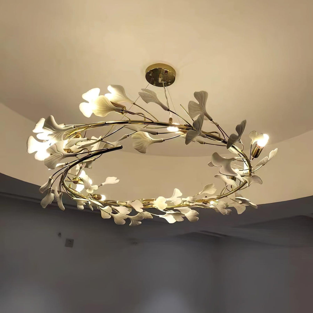Gingko Halo Chandelier