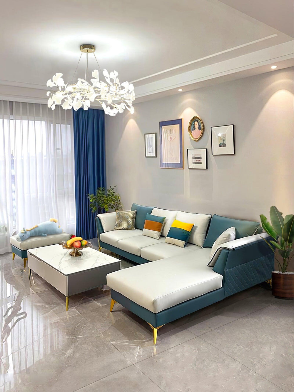 Gingko Crown Chandelier