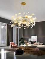 Gingko Ring Chandelier