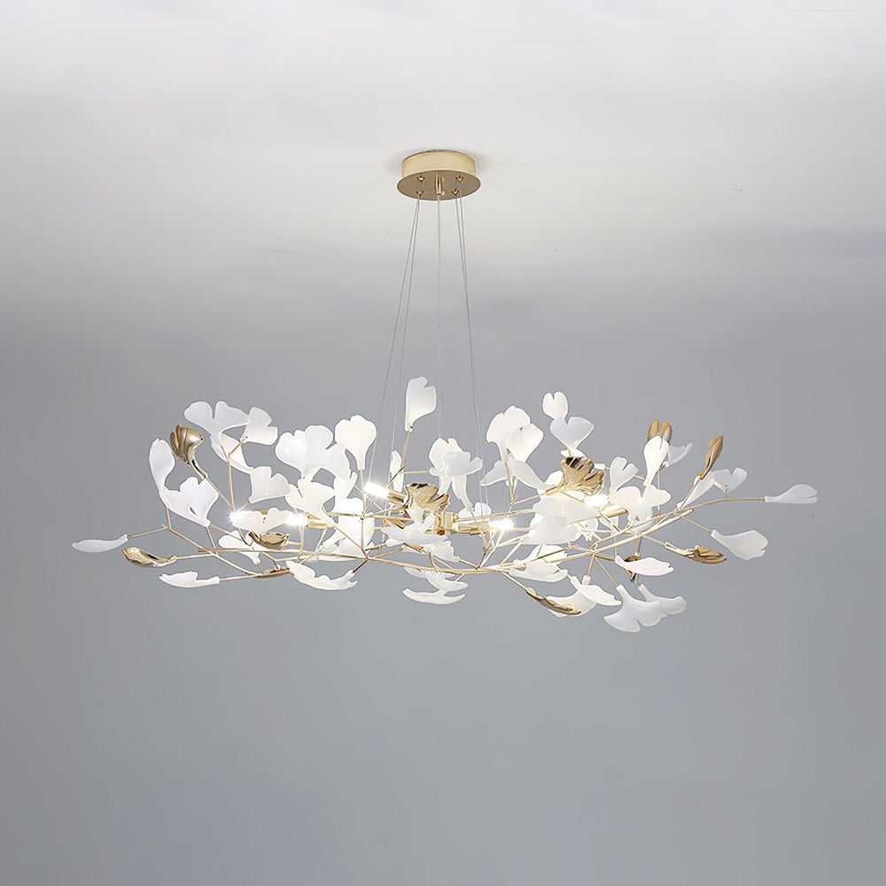 Gingko Wreath Chandelier