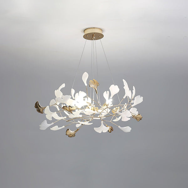 Gingko Wreath Chandelier