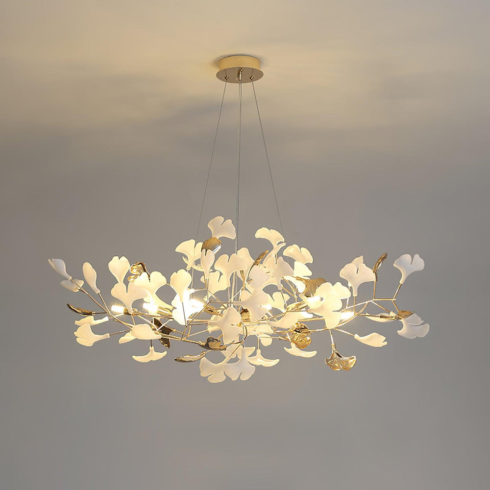 Gingko Wreath Chandelier
