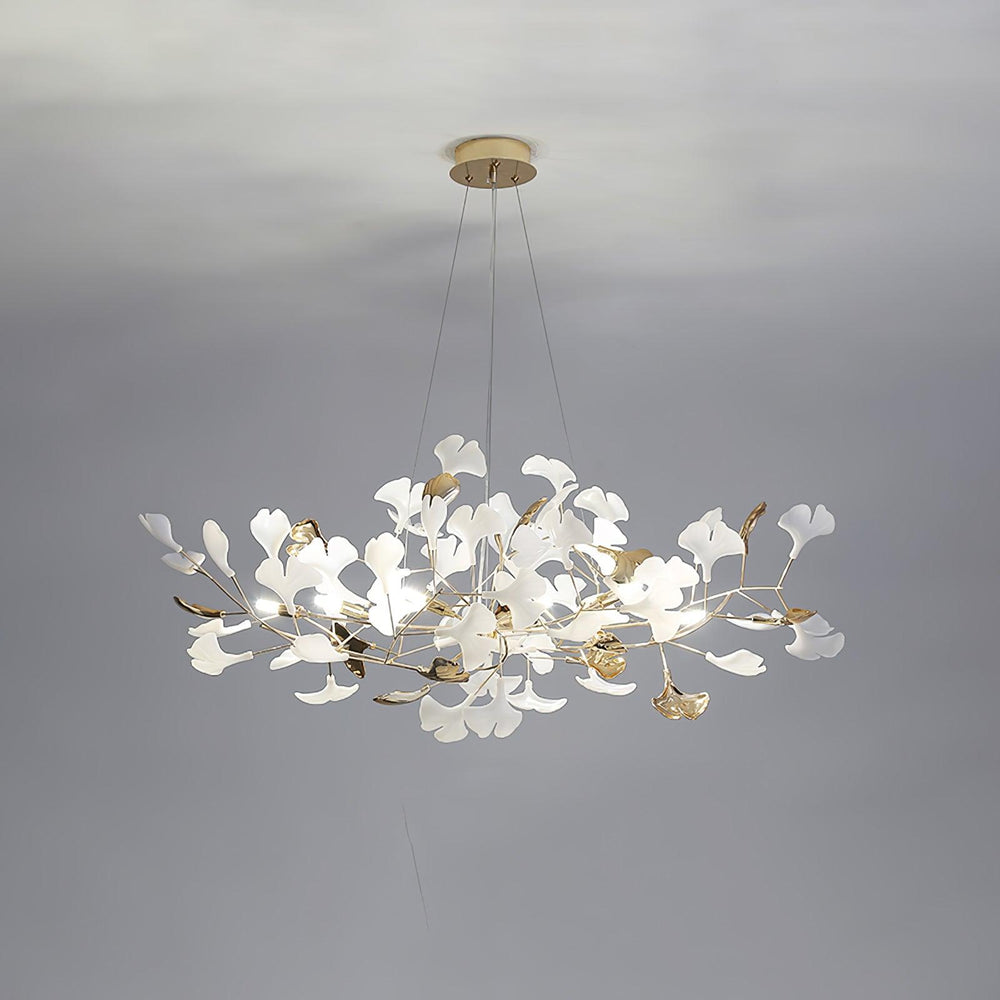 Gingko Wreath Chandelier