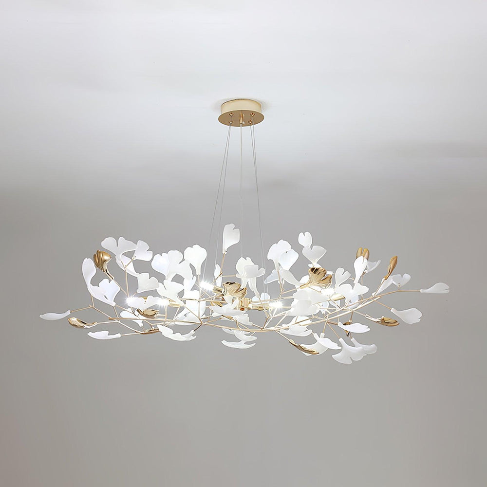 Gingko Wreath Chandelier