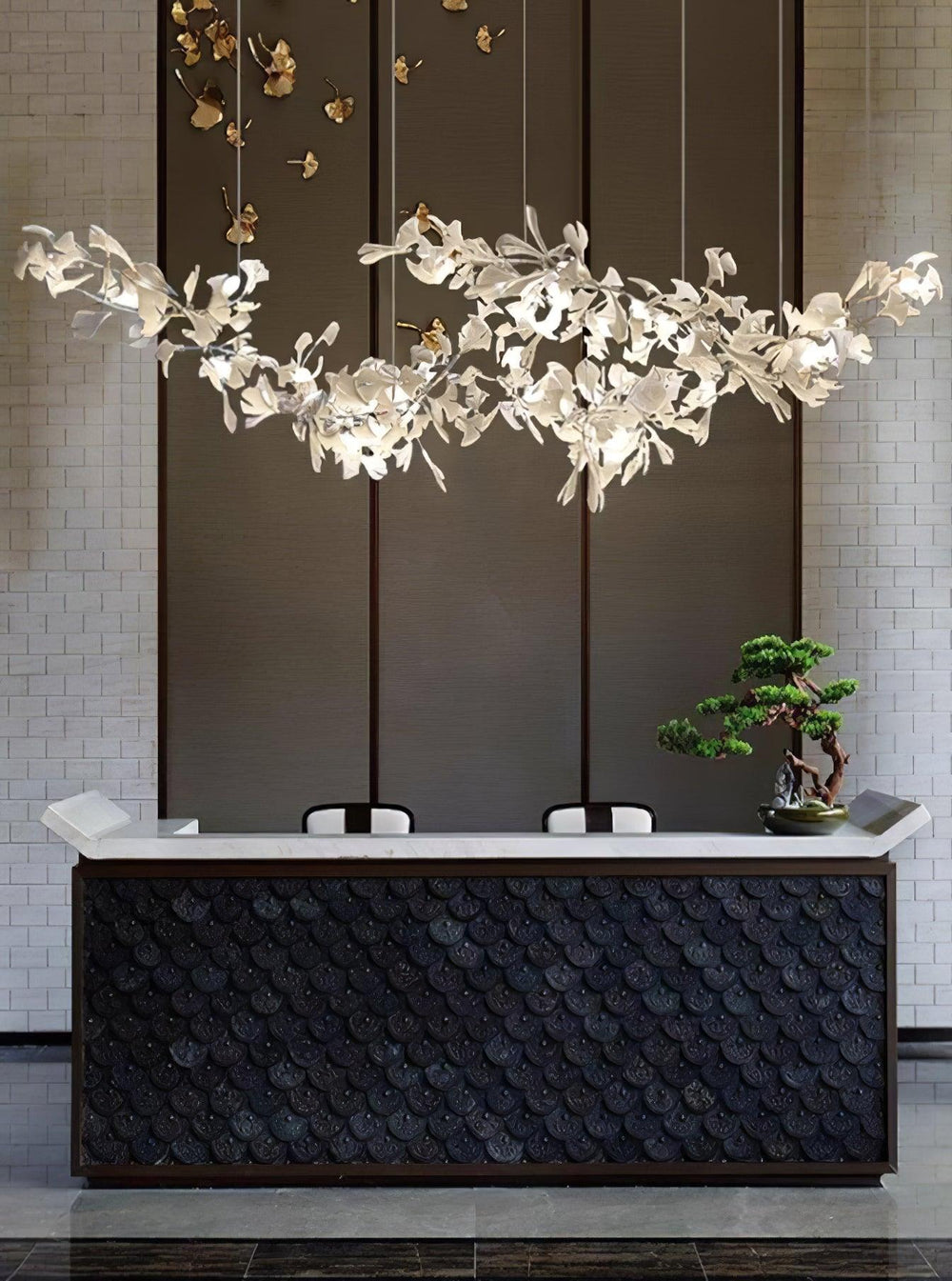 Gingko Drift Chandelier