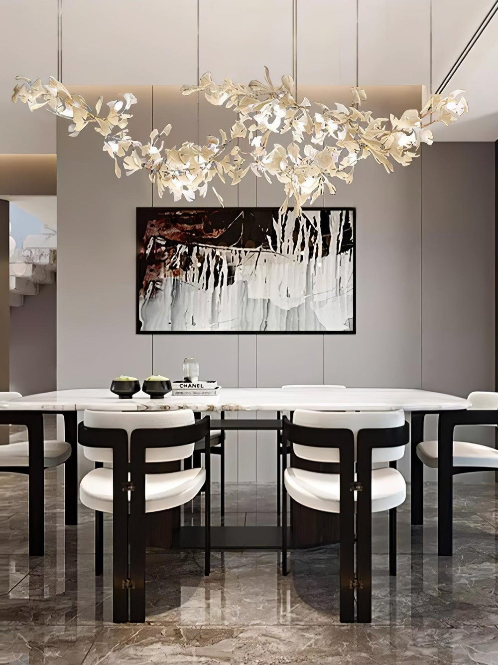 Gingko Drift Chandelier