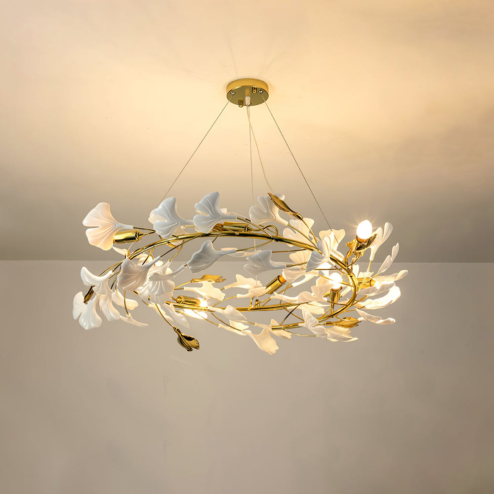 Gingko Drape Chandelier