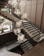 Gingko Vortex Chandelier