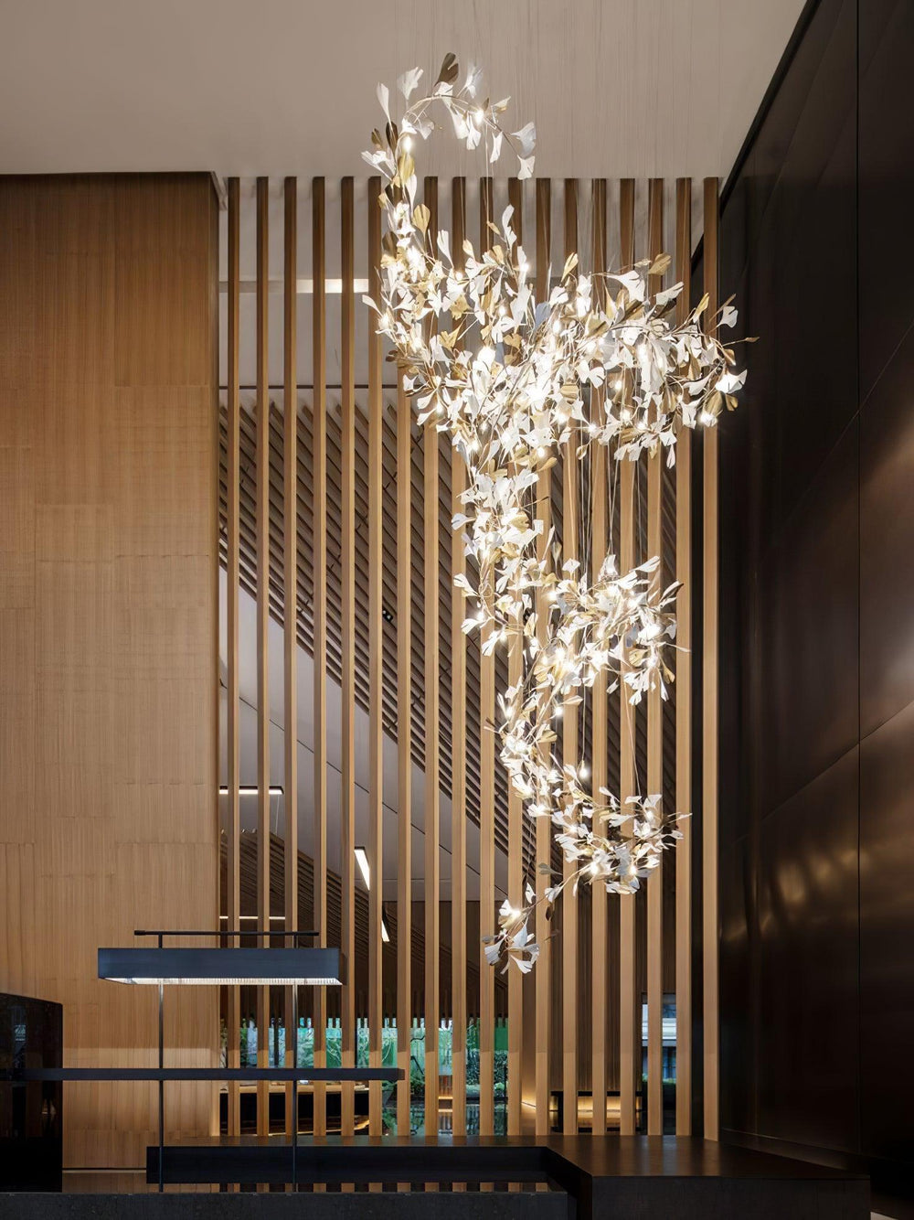 Gingko Vortex Chandelier