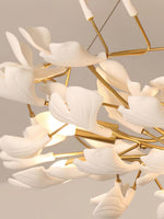 Gingko Cascade Branch Chandelier