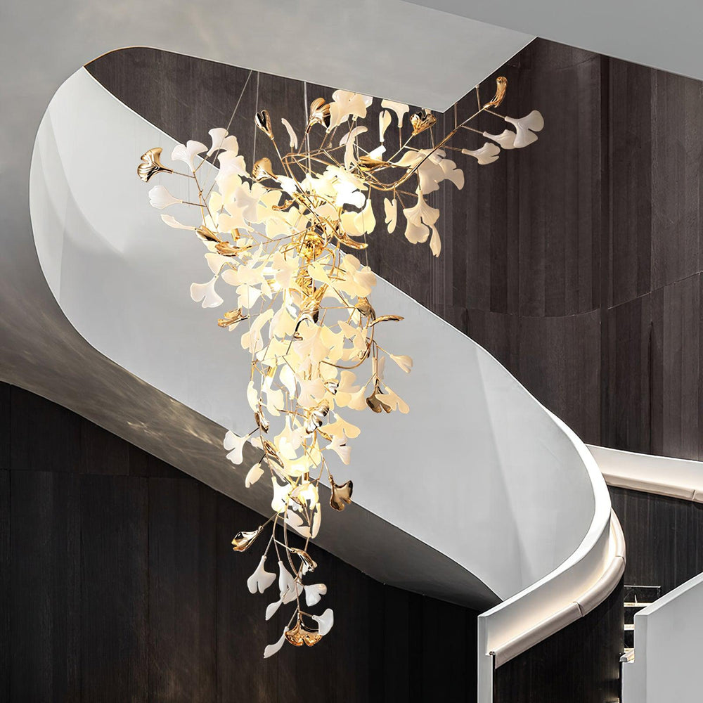 Ginkgo Vine Chandelier