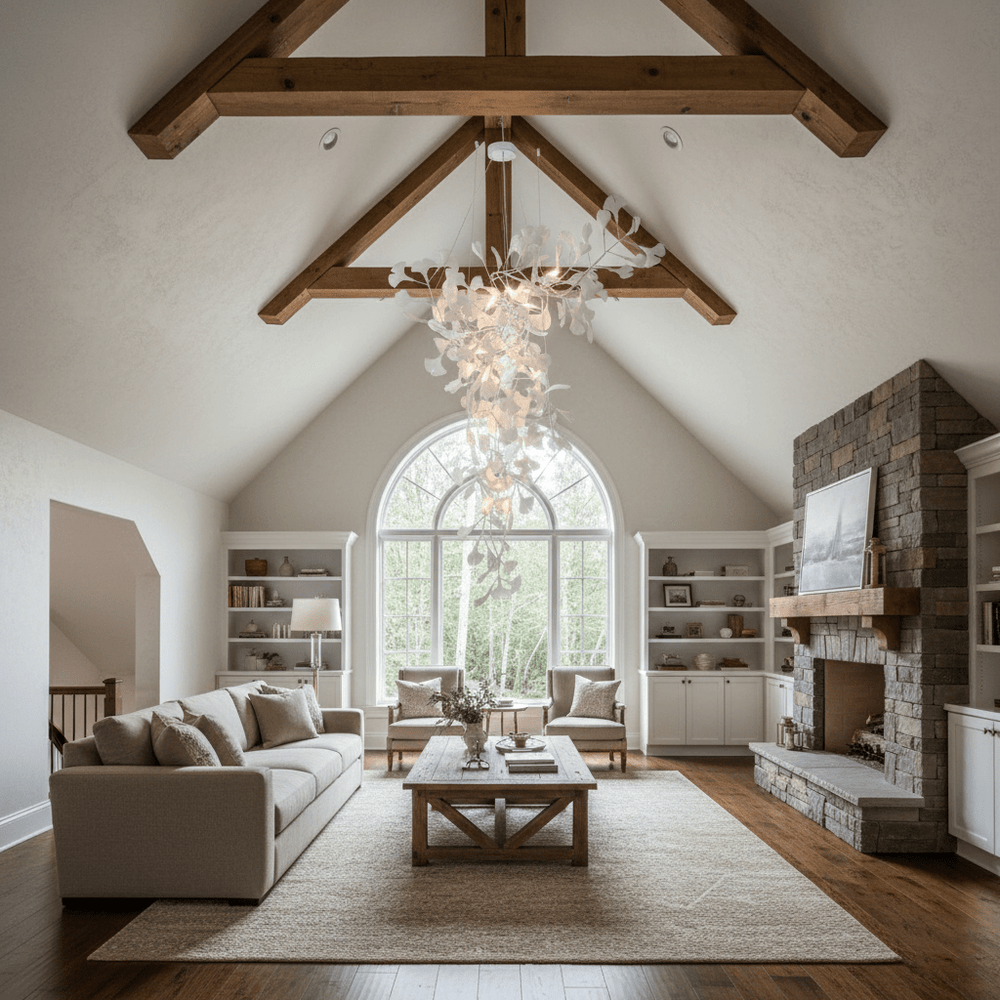 Ginkgo Vine Chandelier
