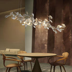Porcelain Gingko Chandelier
