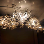 Porcelain Gingko Chandelier