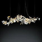 Porcelain Gingko Chandelier