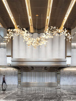 Ginkgo Vine Chandelier