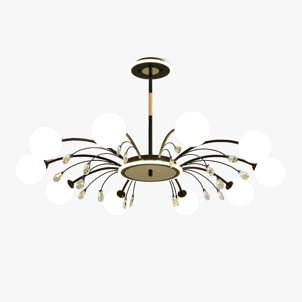 Glamorous Glass Raindrop Chandeliers