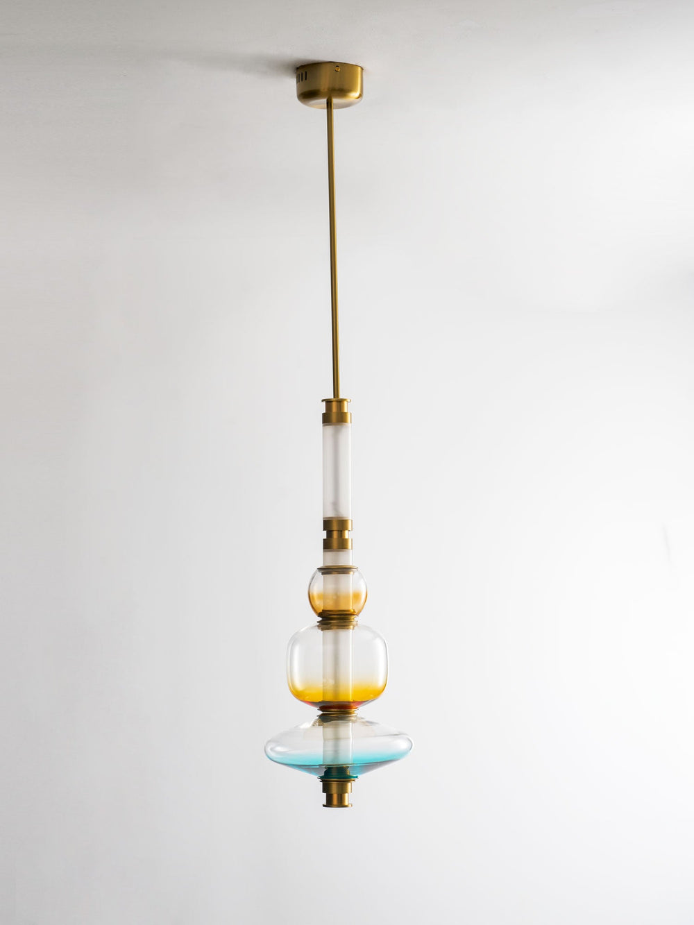 Glass Bead Linear Pendant Light
