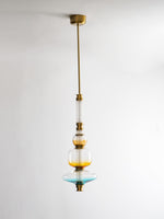 Glass Bead Linear Pendant Light