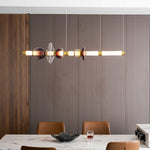 Glass Bead Linear Pendant Light