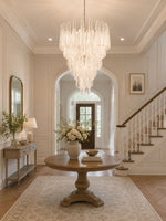 Glass Pinecone Chandelier