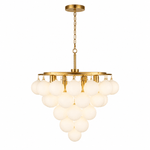 Glass Ball Bubble Chandelier