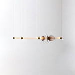 Glass Bead Linear Pendant Light