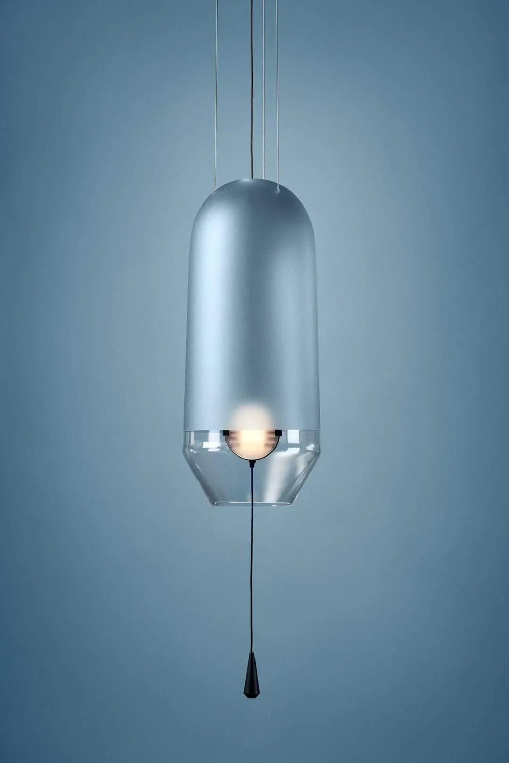 Glass Capsule Pendant Light