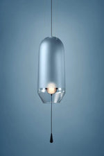 Glass Capsule Pendant Light