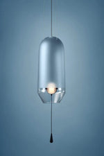 Glass Capsule Pendant Light
