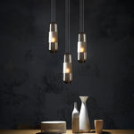 Glass Capsule Pendant Light