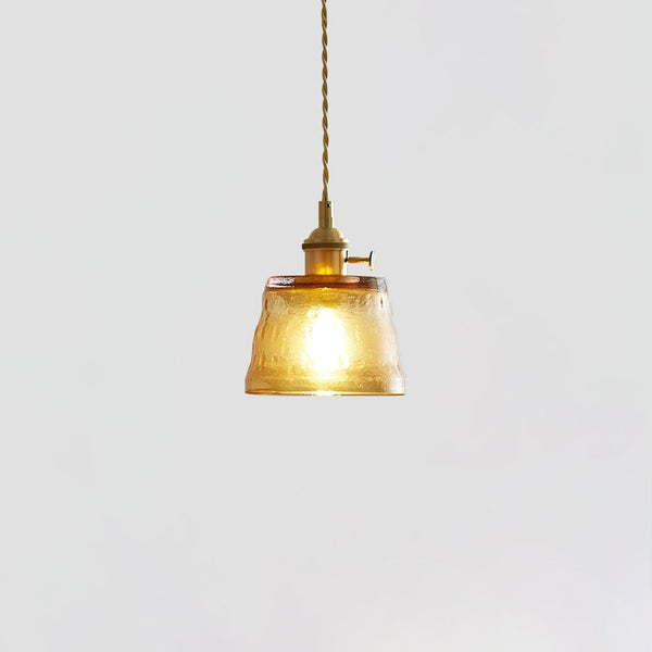 Glass Cup Pendant Lamp