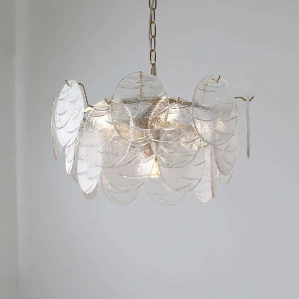 Glass Disc Chandelier