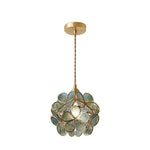 Glass Petal Pendant Light
