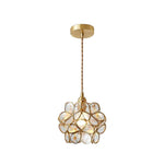Glass Petal Pendant Light